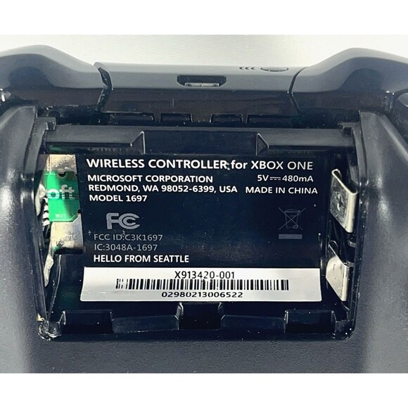 Microsoft Xbox One Wireless Black Controller Model 1697 Tested - Picture 10 of 10